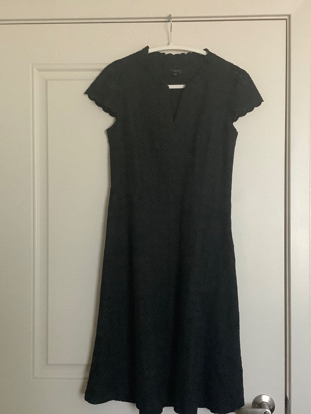Talbots eyelet dress